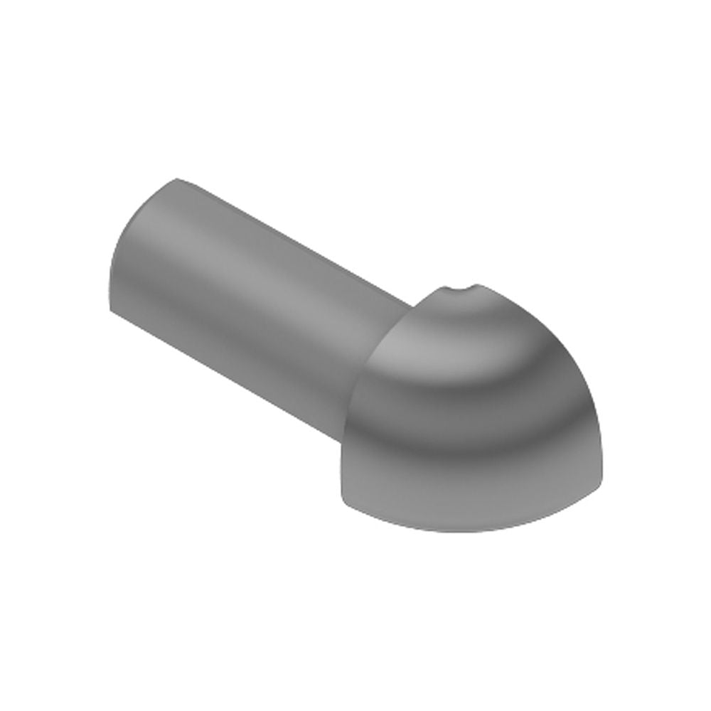 Schluter - RONDEC Coin extérieur 90° - plastique PVC gris 5/16" (8 mm)