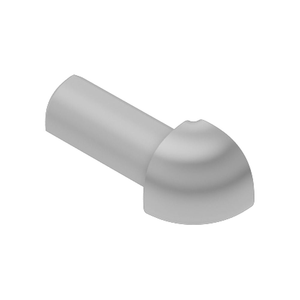 Schluter - RONDEC Coin extérieur 90° - plastique PVC gris clair 5/16" (8 mm)