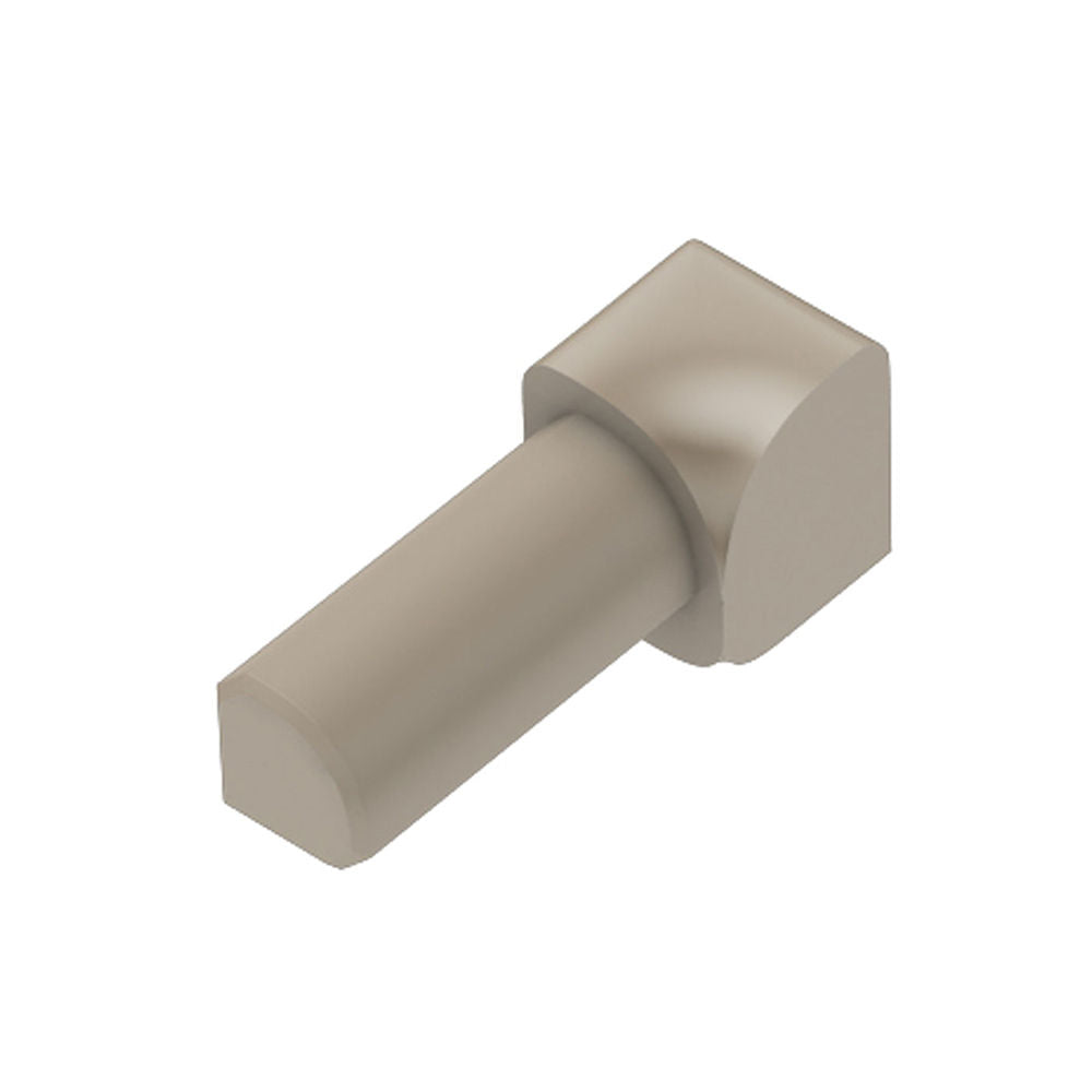 Schluter - RONDEC Coin intérieur 90° - plastique PVC beige clair 1/4" (6 mm)