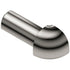 Schluter - RONDEC Coin extérieur 90° - aluminium anodisé nickel poli 1/2" (12.5 mm)