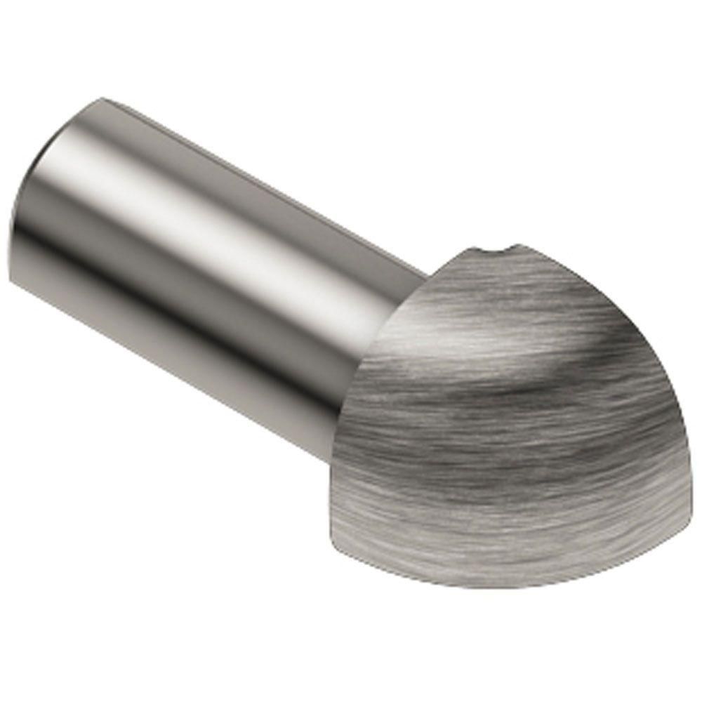 Schluter - RONDEC Coin extérieur 90° - aluminium anodisé nickel brossé 1/4" (6 mm)