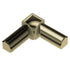 Schluter - RONDEC Coin intérieur à 2 bouts 90° - aluminium anodisé laiton poli 1/2" (12.5 mm)
