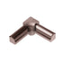 Schluter - RONDEC Coin intérieur à 2 bouts 90° - aluminium anodisé cuivre brossé 5/16" (8 mm)