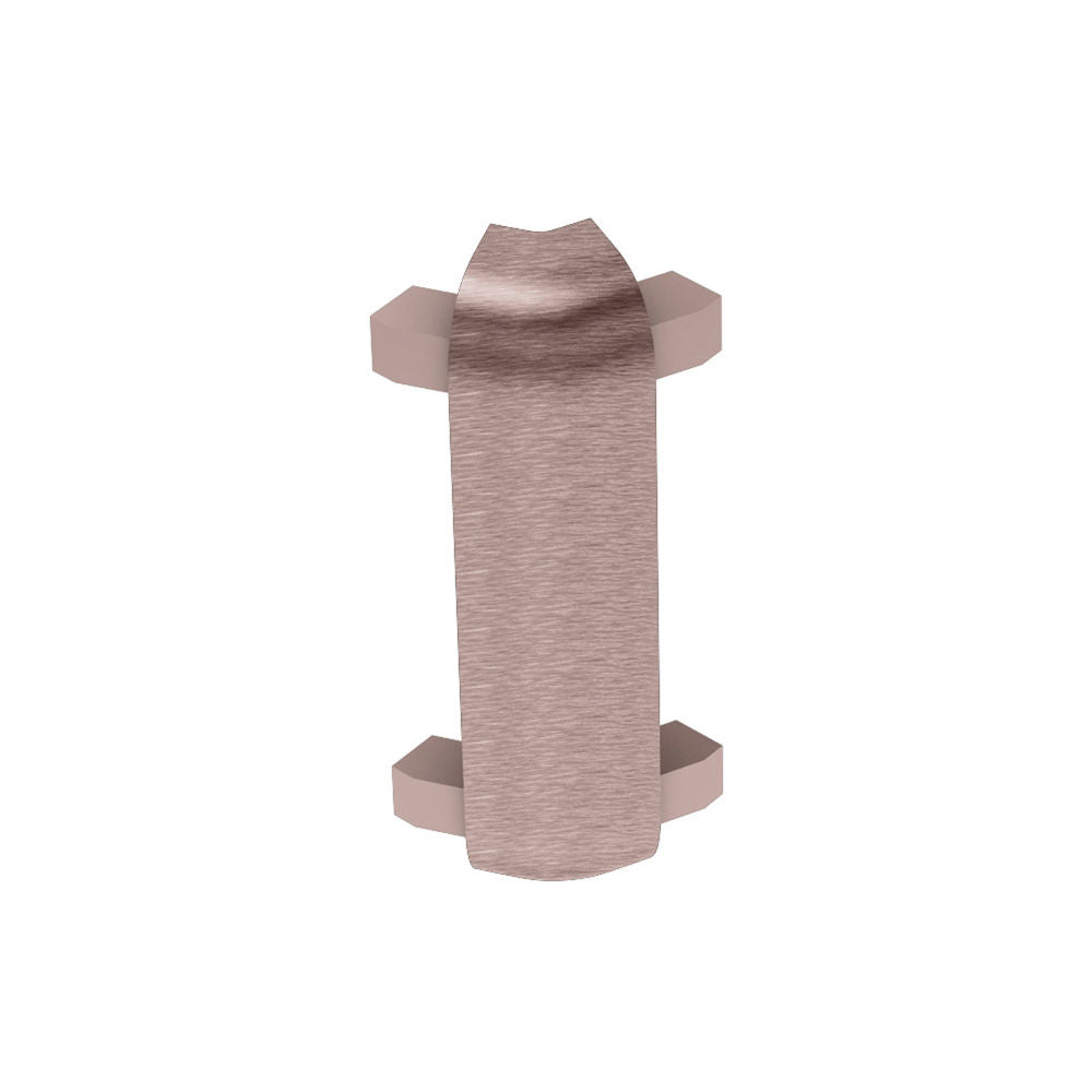 Schluter - RONDEC-CT Coin extérieur 135° - aluminium anodisé cuivre brossé 3/8" (10 mm)