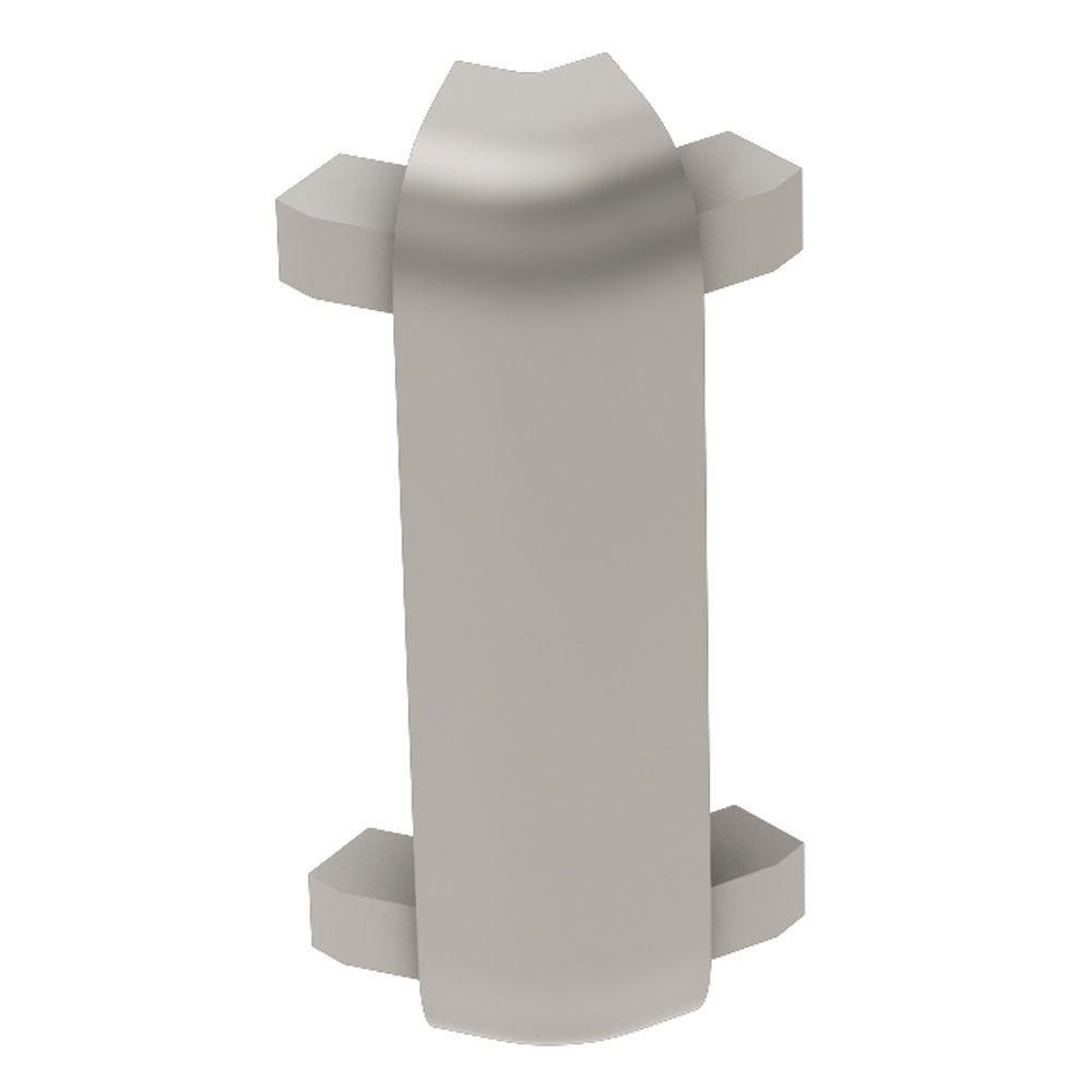 Schluter - RONDEC-CT Coin extérieur 135° - aluminium anodisé nickel mat 1/2" (12.5 mm)