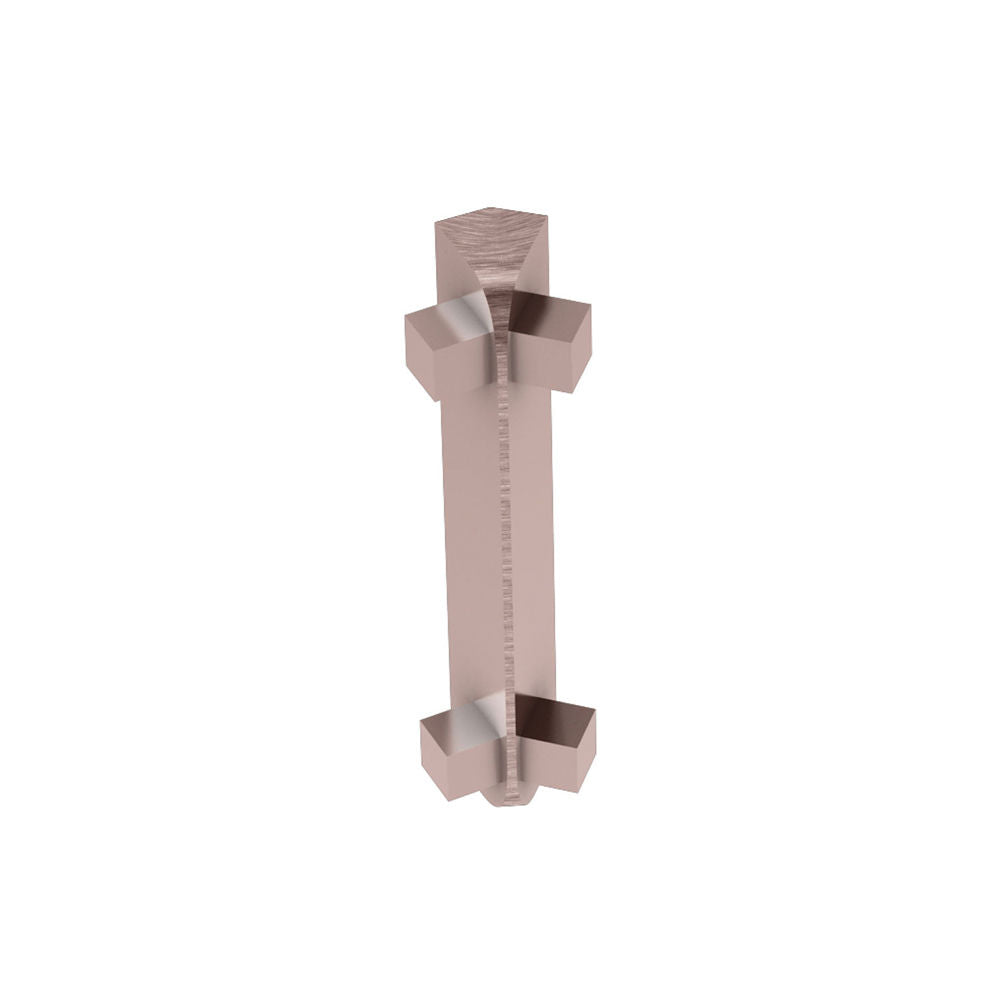 Schluter - RONDEC-CT Coin intérieur 135° - aluminium anodisé cuivre brossé 3/8" (10 mm)