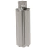 Schluter - RONDEC-STEP Coin intérieur 135° avec ailette verticale de 1-1/2"  - aluminium anodisé nickel brossé 1/2" (12.5 mm)