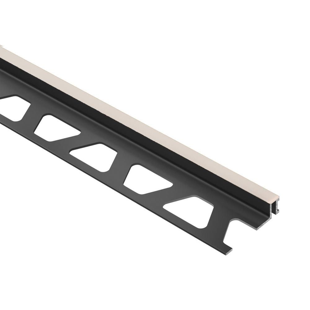 Schluter - DILEX-BWA Profilé de joint de mouvement de périmètre isolant le carrelage des structures - plastique PVC crème 5/16" (8 mm) x 8' 2-1/2"