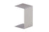 Schluter - KERDI-BOARD-ZC Raccord externe - acier inoxydable (V2) brossé 2"
