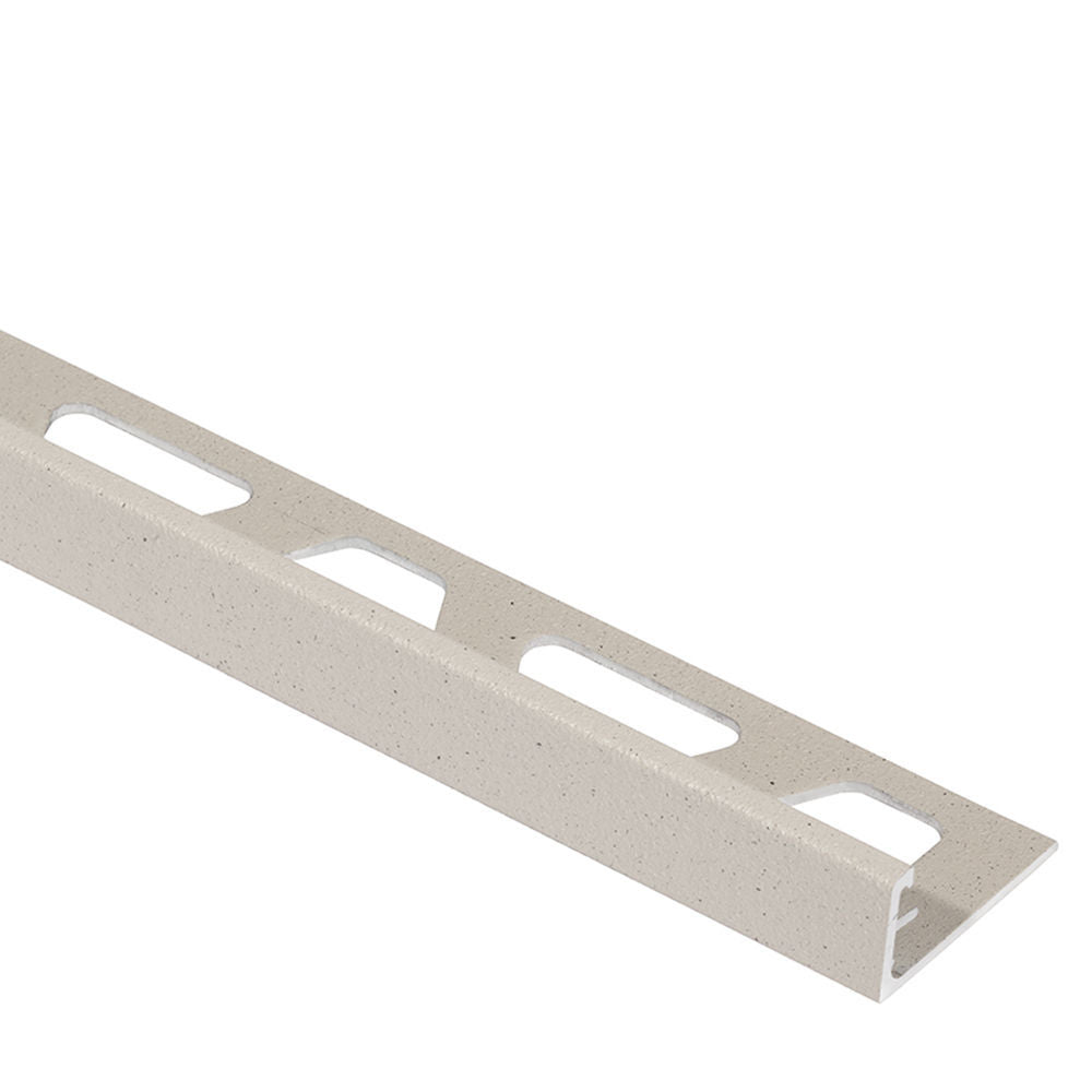 SCHIENE Profilé de bordure de mur aluminium ivoire 1/4" (6 mm) x 8' 2-1/2"||A60TSI