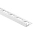 SCHIENE Profilé de bordure de mur aluminium blanc mat 7/16" (11 mm) x 8' 2-1/2" ||A110MBW