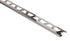 Schluter - QUADEC Profilé de bordure carré - aluminium anodisé chrome poli 3/8" (10 mm) x 10'