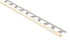 Schluter - QUADEC Profilé de bordure carré - aluminium sable 1/4" (6 mm) x 8' 2-1/2"