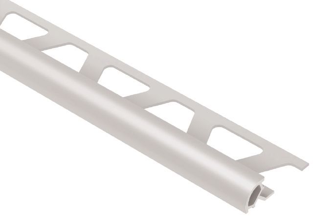 Schluter - RONDEC Bullnose Trim - PVC Plastic Classic Grey 7/16" (11 mm) x 8' 2-1/2"
