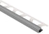 Schluter - RONDEC Profilé de bordure rond - aluminium  gris métallique 3/8" (10 mm) x 8' 2-1/2"