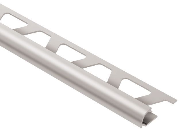 Schluter - RONDEC Profilé de bordure rond - aluminium anodisé mat  5/16" (8 mm) x 10'