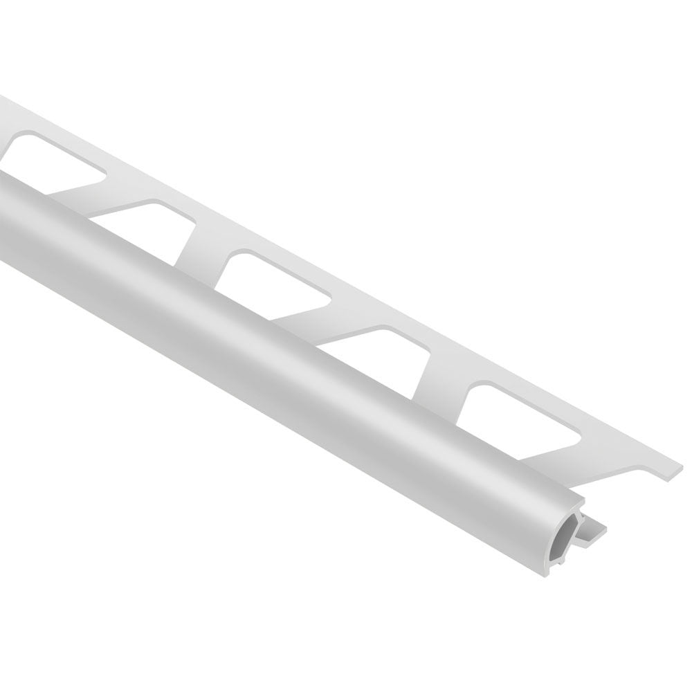 Schluter - RONDEC Bullnose Trim - PVC Plastic Classic Grey 3/8" (10 mm) x 8' 2-1/2"