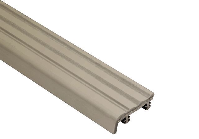 Schluter - TREP-S Insert de remplacement - plastique PVC  gris 1-1/32" (26 mm) x 9' 10"