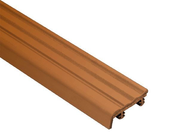 Schluter - TREP-S Insert de remplacement - plastique PVC  brun noisette 1-1/32" (26 mm) x 50'