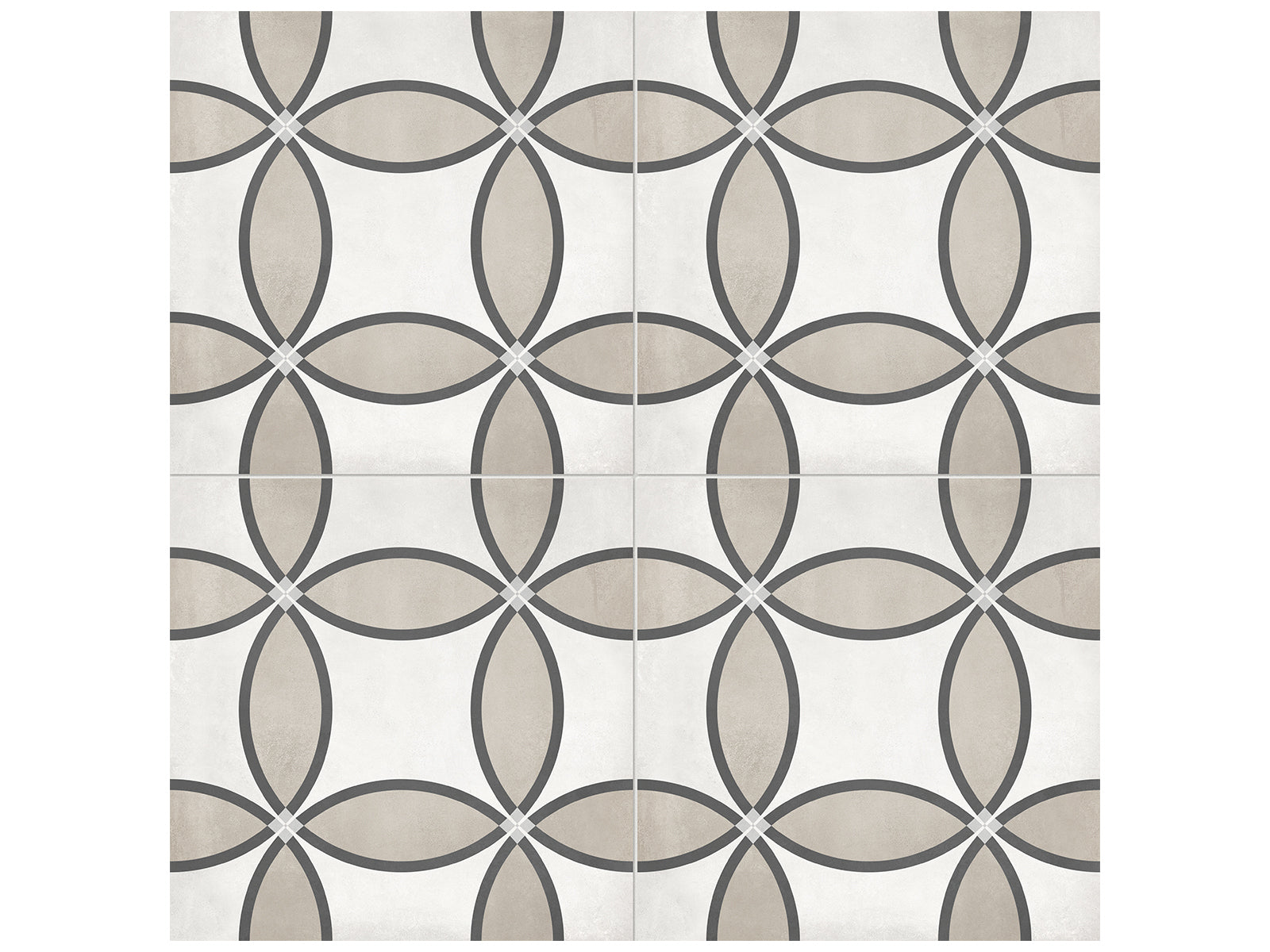 Anatolia - Plancher de céramique Form Sand Zenith Mat 7-3/4" x 7-3/4"