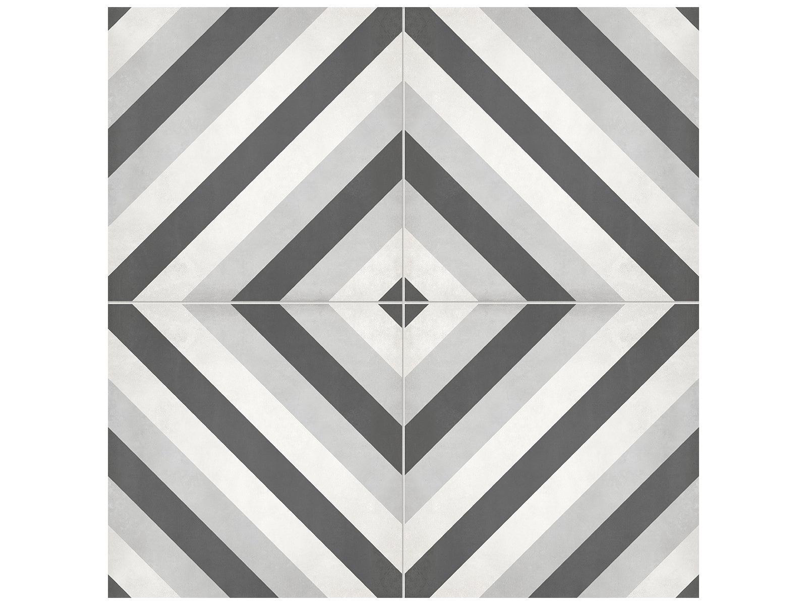Anatolia - Plancher de céramique Form Ice Diamond Mat 7-3/4" x 7-3/4"