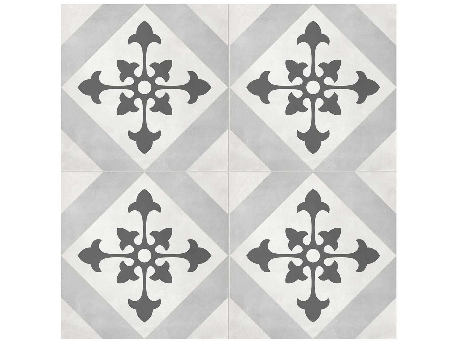 Anatolia - Plancher de céramique Form Ice Northstar Mat 7-3/4" x 7-3/4"