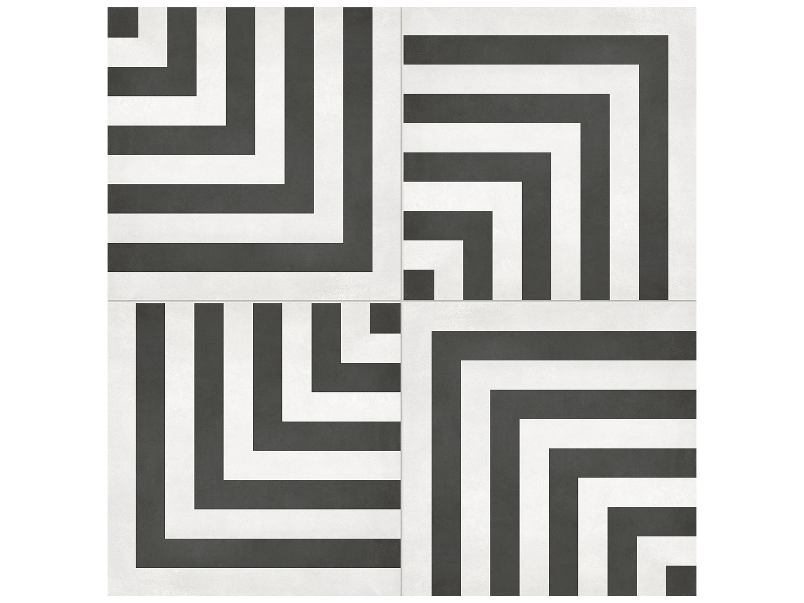Anatolia - Plancher de céramique Form Monochrome Geo Mat 7-3/4" x 7-3/4"