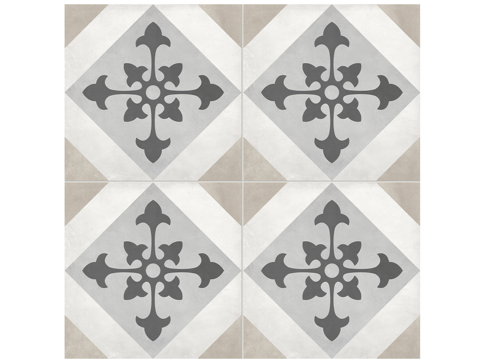 Anatolia - Plancher de céramique Form Sand Northstar Mat 7-3/4" x 7-3/4"
