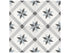 Anatolia - Plancher de céramique Form Tide Compass Mat 7-3/4" x 7-3/4"