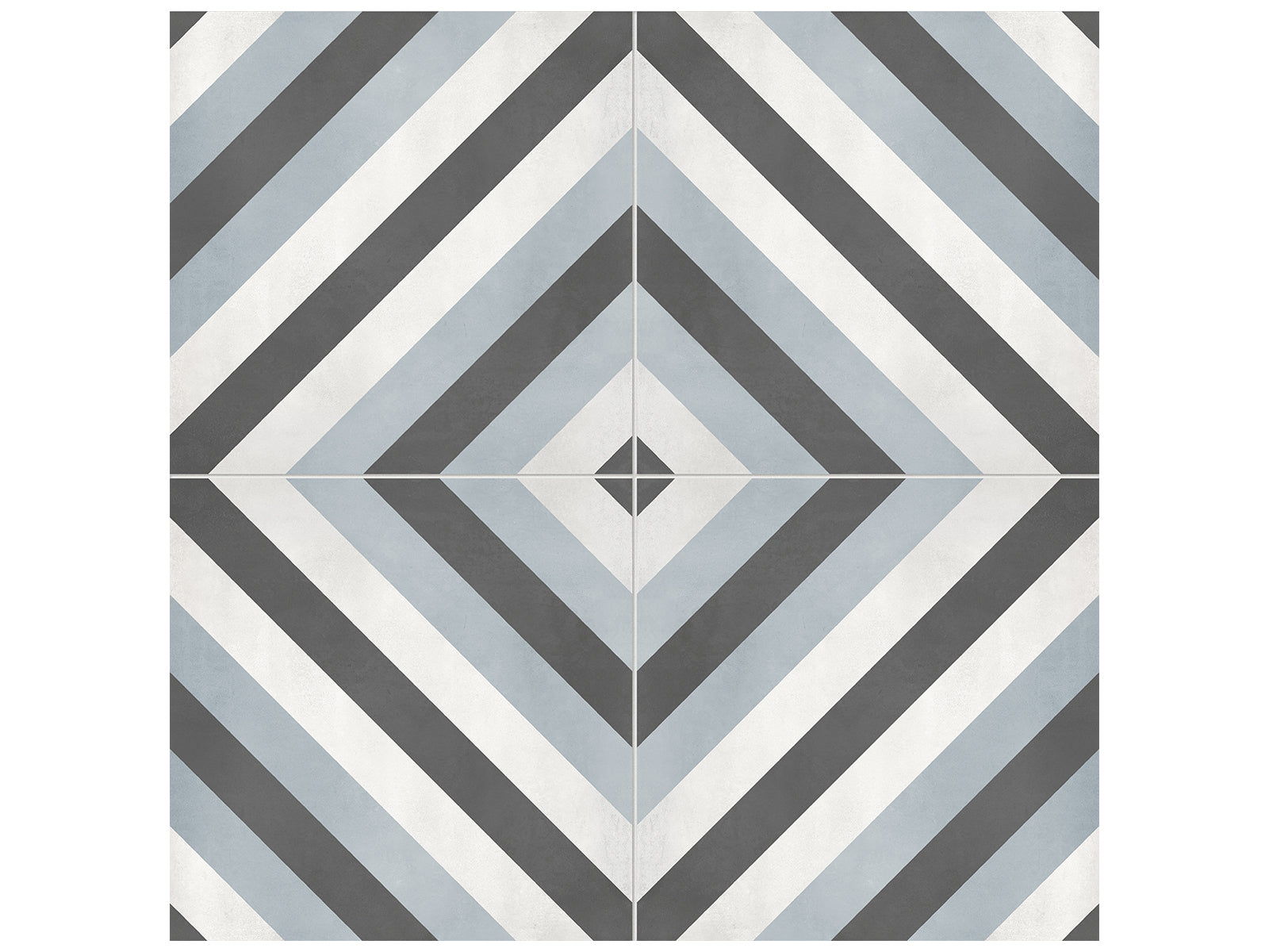 Anatolia - Plancher de céramique Form Tide Diamond Mat 7-3/4" x 7-3/4"
