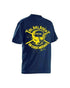 Blaklader - Skull T-Shirt Navy Blue - grandeur XL