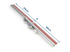 Sigma Barres de mesure pivotantes pour les coupe-carreaux 3C/3C2/3CK/3C2K/3CM/3C2M/3C3M ||90LC