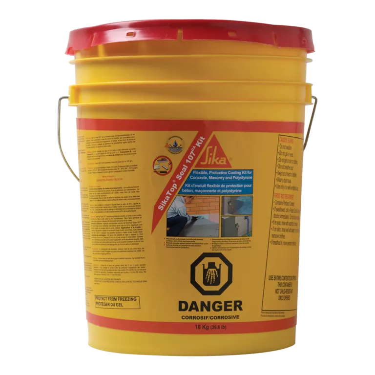 Sika - Mortier réparation pour béton SikaTop Seal - 107 parties A et B Gris 9 L