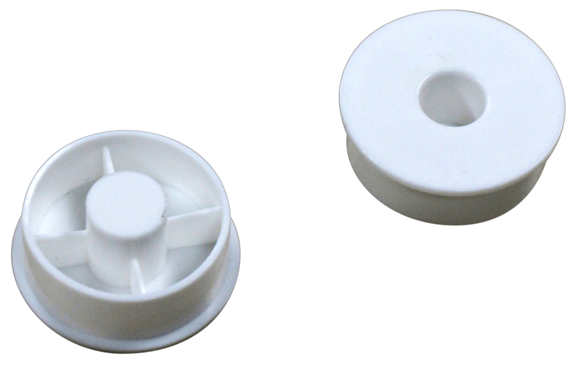 Richard - Ensemble de 2 embouts de plastique pour rouleaux 18" (paquet de 2)