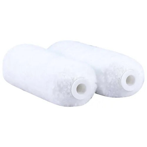 Richard - Mini rouleaux à peinture Ultra Touch en microfibre blanc 4" (paquet de 2)
