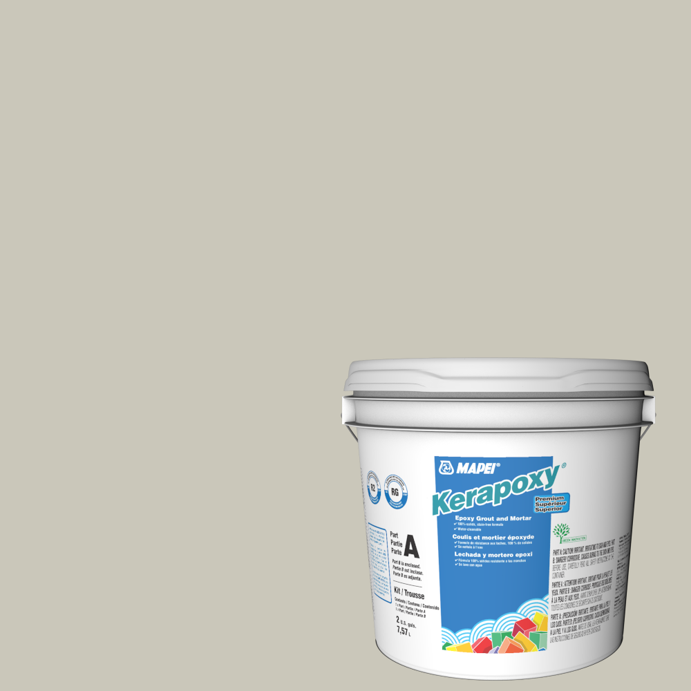 Mapei - Kerapoxy CQ Coulis époxy premium avec quartz coloré #5001 Alabâtre 7.57 L