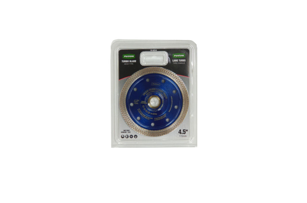Fusion - Lame de scie Extra Turbo Mesh Type 4-1/2"