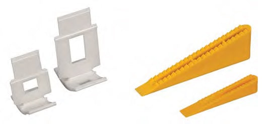 QEP - Cales XL LASH jaune (paquet de 50)