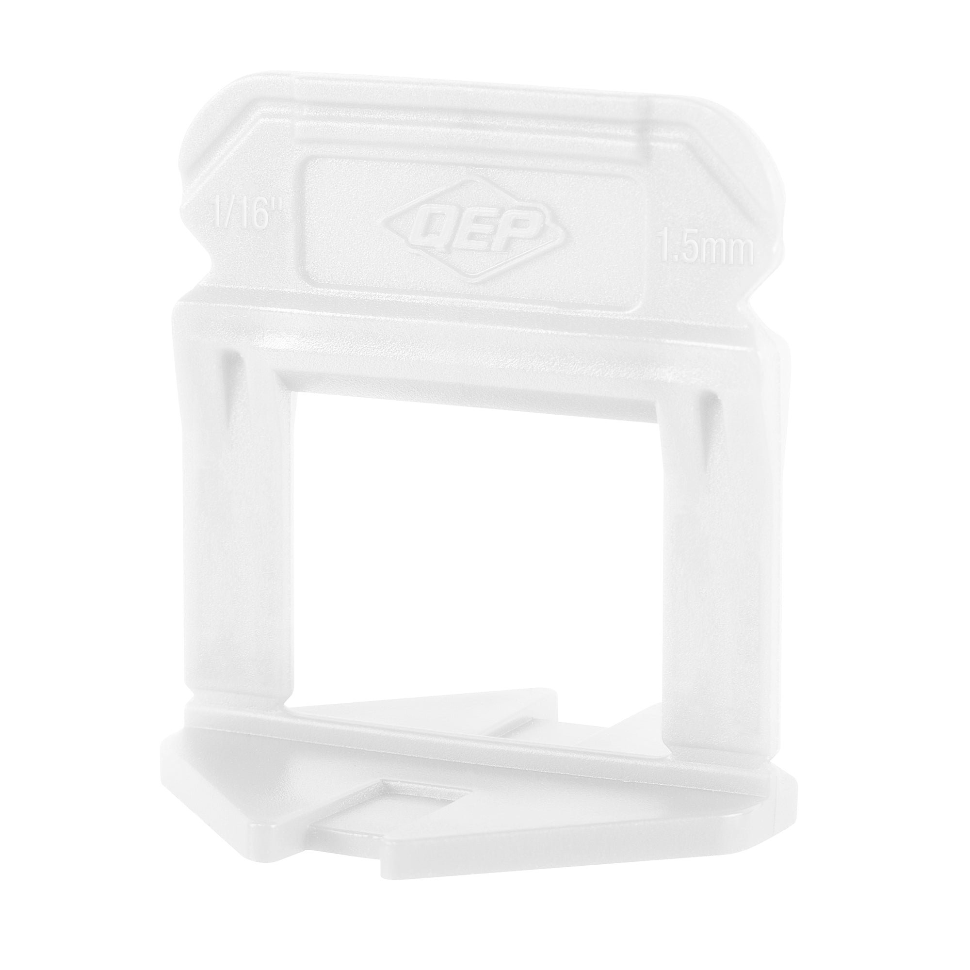 QEP - Système de mise à niveau des carreaux Xtreme, partie A, clips pour coulis de 1/16" (paquet de 500)