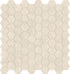 Anatolia Ceramic Mosaic Mayfair Allure Ivory Glossy Hexagon – 1.25" ||4501-0145-1