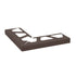 Schluter - BARA-RW Coin extérieur 90° pour profilé de bordure de balcon aluminium brun noir 1-3/16" (30 mm)