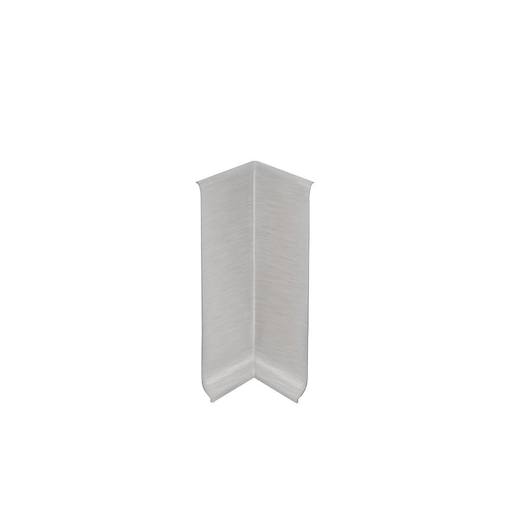 Schluter - DESIGNBASE-SL Coin intérieur 90° - acier inoxydable (V2) brossé 4-3/8" (110 mm)