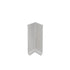 Schluter - DESIGNBASE-SL Coin intérieur 90° - acier inoxydable (V2) brossé 4-3/8" (110 mm)