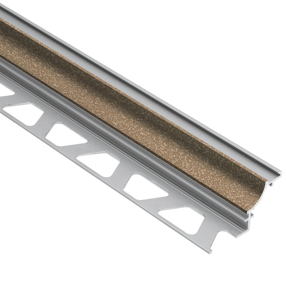 Schluter - DILEX-AHK Profilé à gorge avec un radius de 3/8" (10 mm) - aluminium beige 3/8" x 8' 2-1/2"