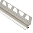 Schluter - DILEX-AHKA Profilé à gorge avec un radius de 3/8" (10 mm) - aluminium anodisé nikel brossé 3/8" x 8' 2-1/2"