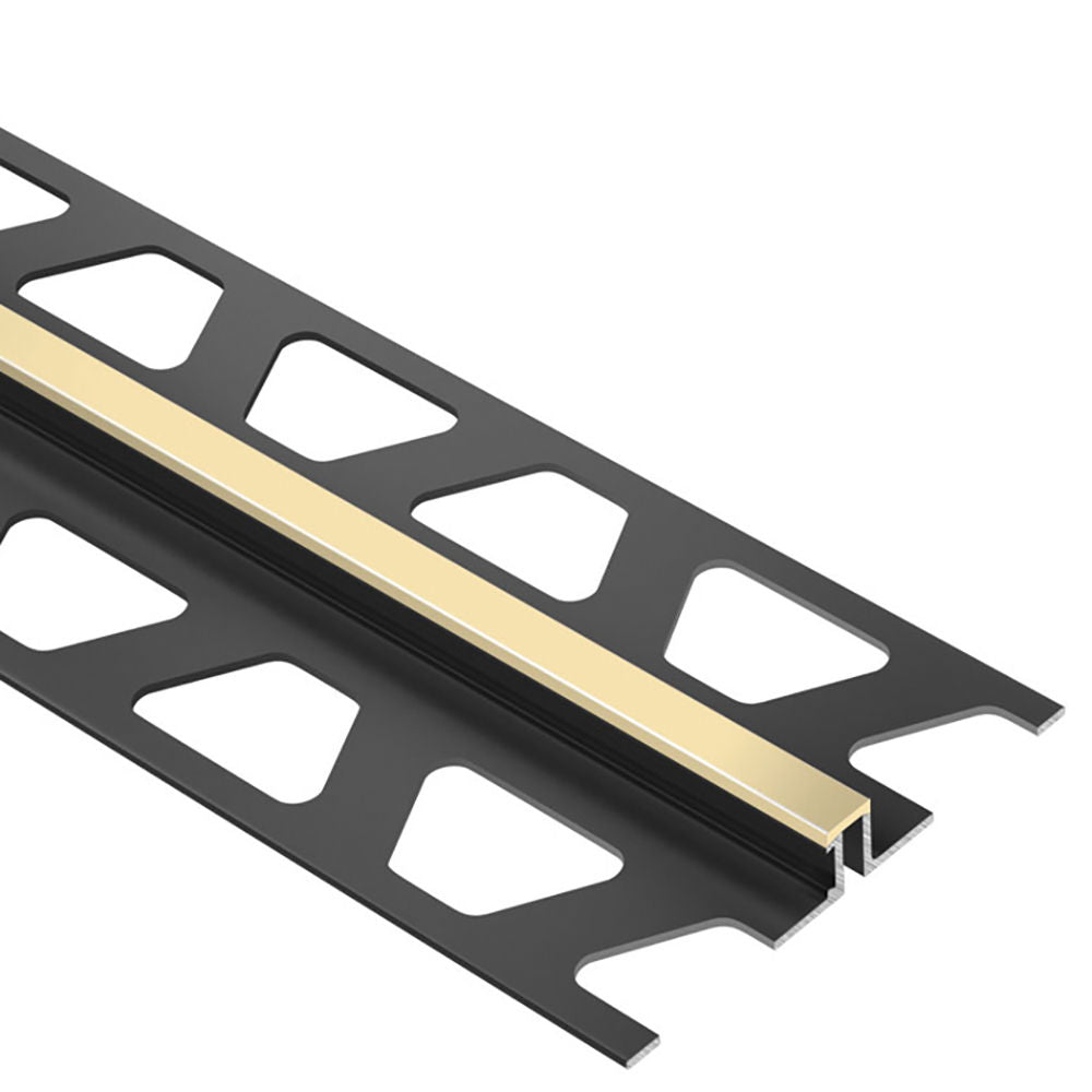Schluter - DILEX-BWS Profilé pour joint de surface avec zone de mouvement de 3/16" - plastique PVC sable 1/4" (6 mm) x 8' 2-1/2"