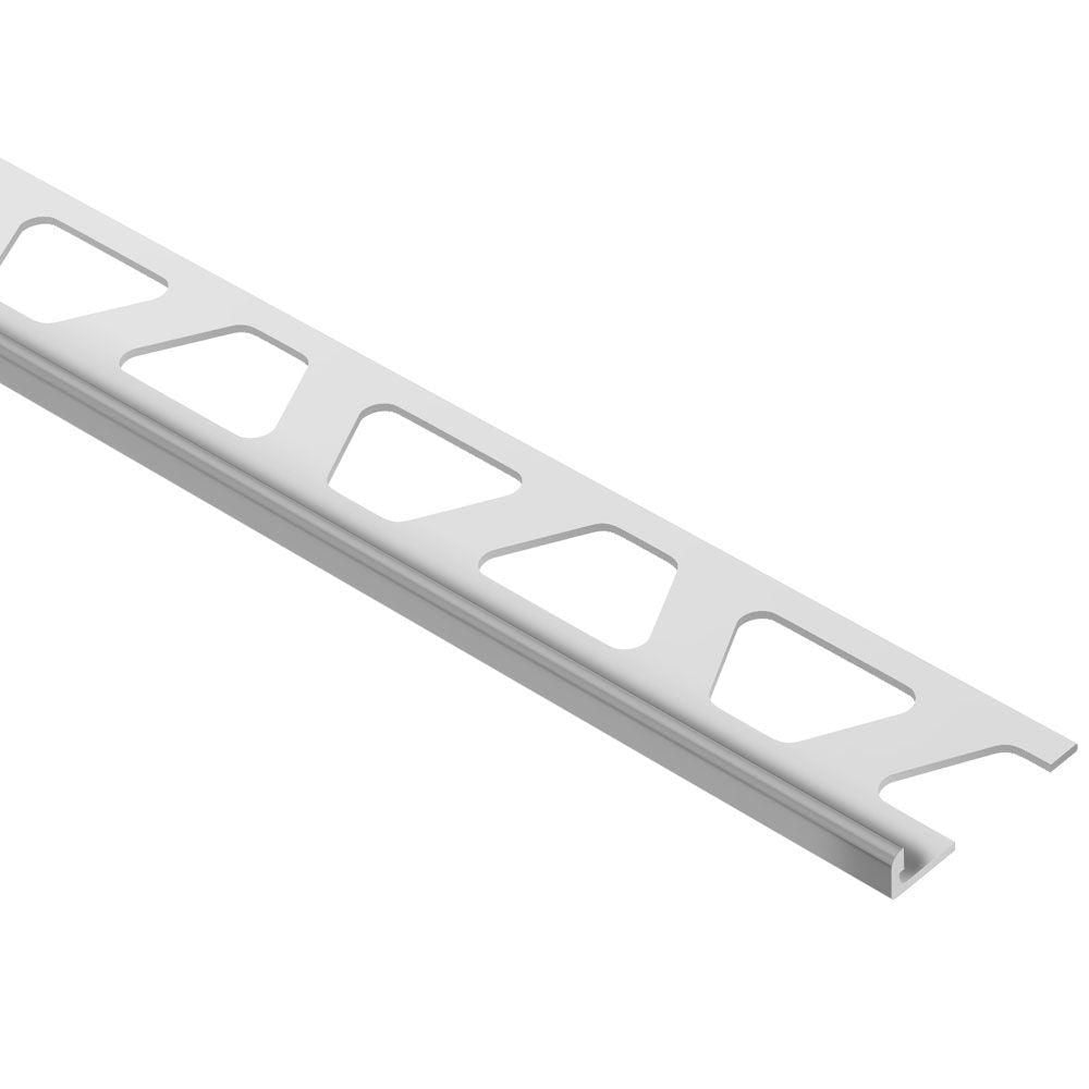 Schluter-SCHIENE Profilé de bordure de mur aluminium gris 3/16" (4.5 mm) x 8' 2-1/2"||A45G