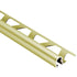 Schluter - RONDEC-DB Profilé décoratif - aluminium anodisé laiton mat 17/32" (14 mm) x 8' 2-1/2"