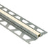 Schluter - DILEX-KSN Profilé pour joint de surface avec insertion sable de 7/16" - Aluminium 1/2" (12.5 mm) x 8' 2-1/2"