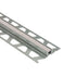 Schluter - DILEX-KSN Profilé pour joint de surface avec insertion gris pierre de 7/16" - Aluminium 1/2" (12.5 mm) x 8' 2-1/2"